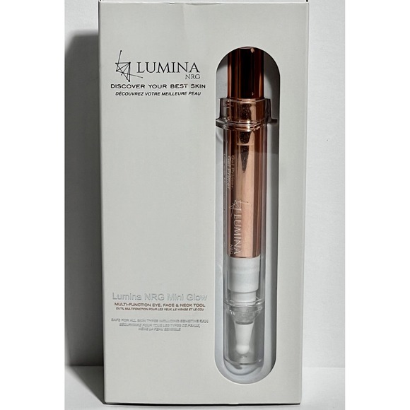 Lumina NRG Mini Glow 6572  Multi-Function Eye, Face & Neck Tool. OPEN BOX . #E9 - Picture 1 of 13